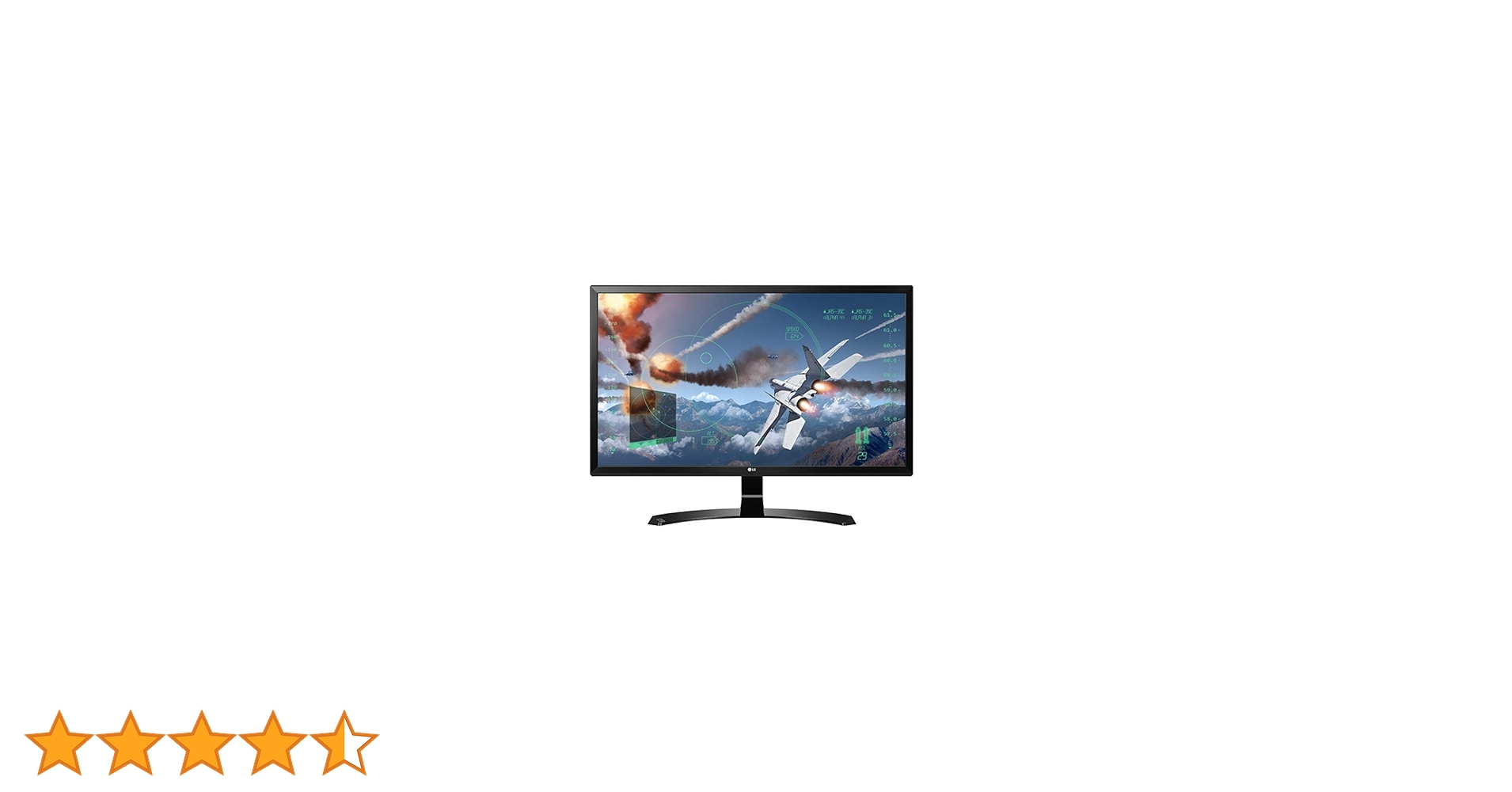 LG UHD 4K Monitor - 24UD58-B, 24 inch, IPS Monitor, 60 Hz,5 ms